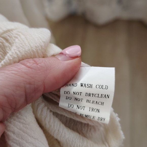 Davi & Dani Top Womens 3X Boho Lace Cocquette Cottagecore Blouse - Picture 7 of 8